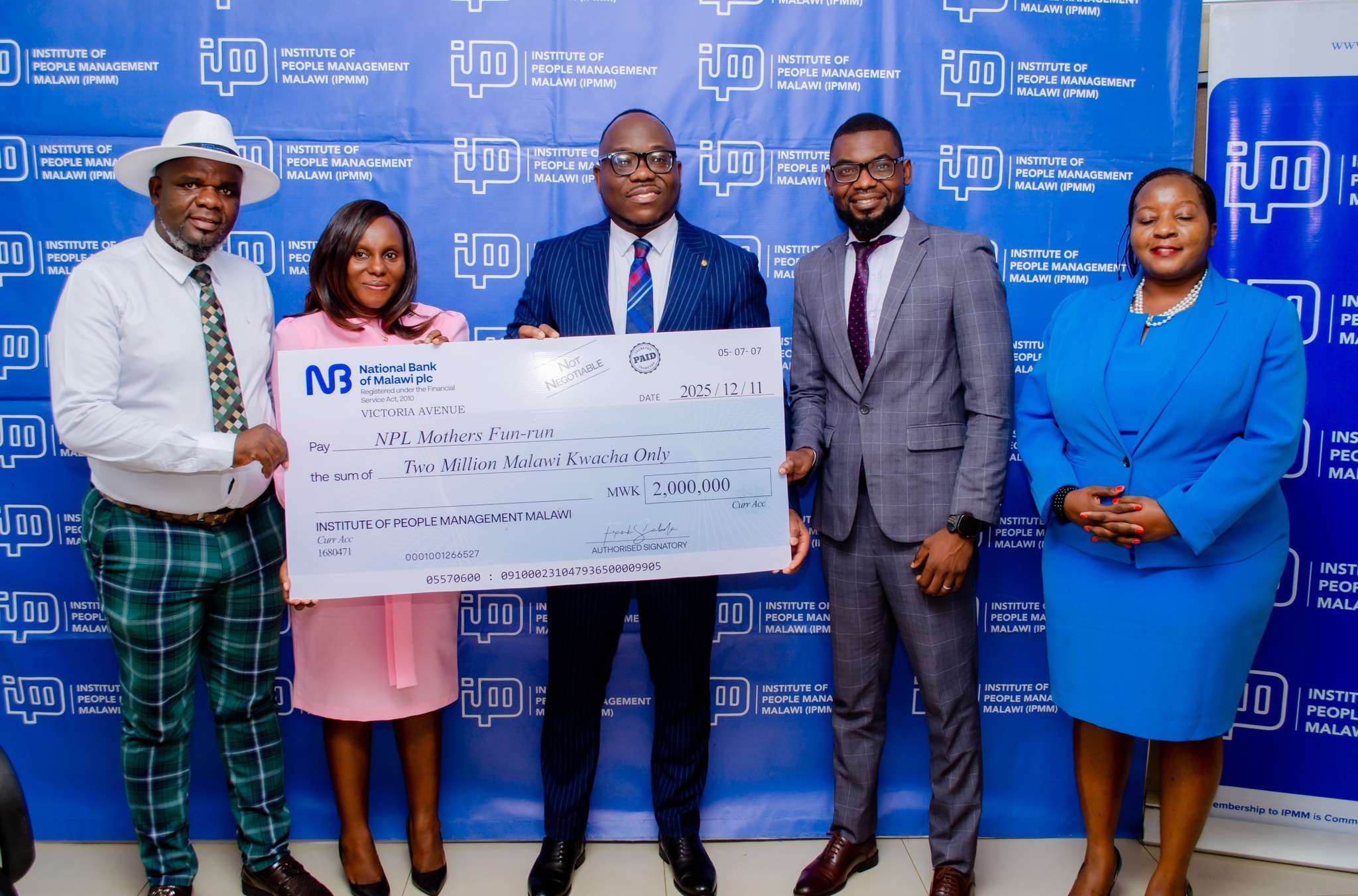 IPMM Boosts Mothers’ Fun Run with K2 Million Donation